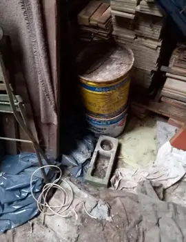 fin de chantier donne materiel de construction