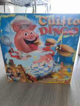 Jeu de société, cuisto dingo,le cochon qui mange trop