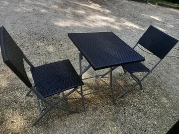 Table + 2 chaises Riverside