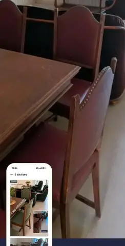 6 chaises