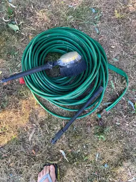 tuyau et brosse de lavage