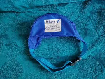 Sac banane bleu "France Télécom"