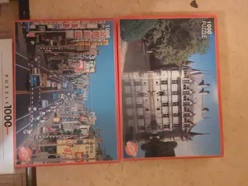Lot de 5 puzzles 1000 pièces