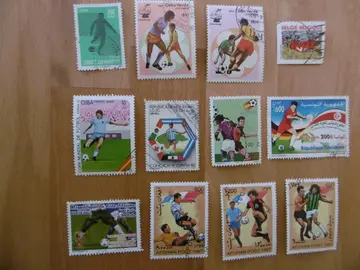 Timbres FOOT divers pays, LOT 3