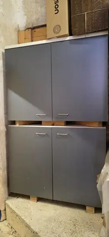 2 meubles de rangement