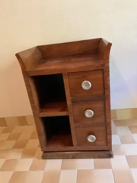 Table de chevet bois massif