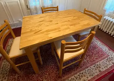 table et chaises