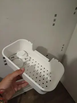 panier à ventouse salle de bain Ikea TISKEN