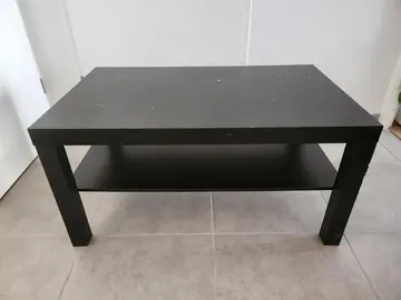 Table basse noire