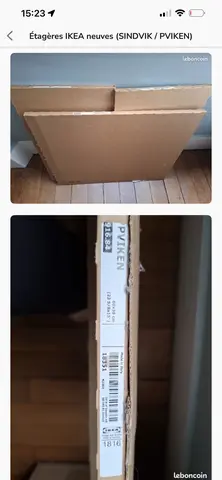 étagères ikea neuves sindvik / pviken