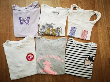 Lots de tee-shirts fille 10 ans