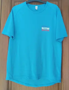 tee shirt bleu style maillot de foot