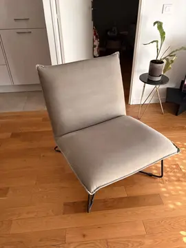 fauteuil gris