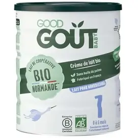 lait en poudre bio pour nourisson 0 à 6 mois