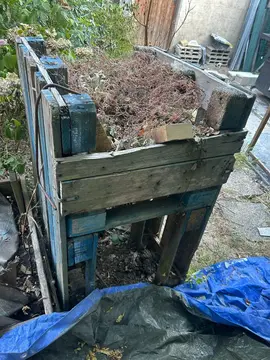 potager suspendu en palette