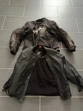 blouson moto homme femme et gants