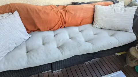 Canapé d'extérieur 3 places et fauteuil