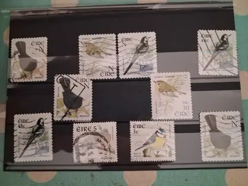 Timbres IRLANDE OISEAUX