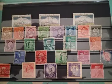 Timbres ÉTATS UNIS