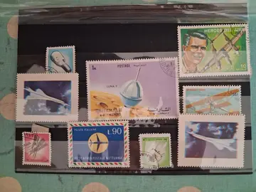 Timbres thème AVIONS