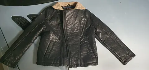blouson simili cuir enfant