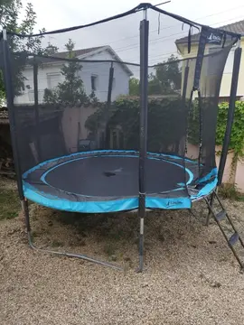 trampoline Kangui diamètre 3 mètres, toile à réparer