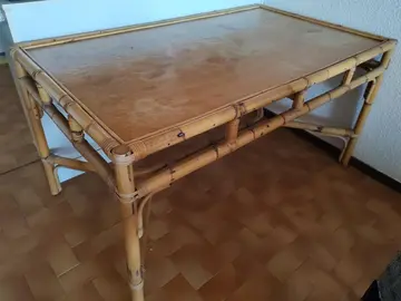 Table bambou