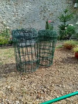 grillage plastifié