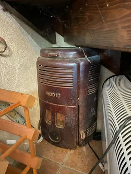 poele godin ancien