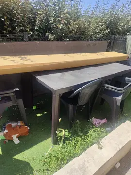 table de jardin