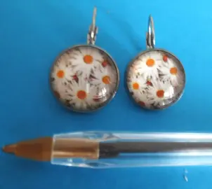 PAIRE BOUCLES OREILLES FANTAISIE 4
