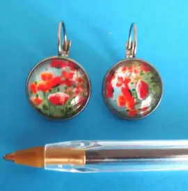 PAIRE BOUCLES OREILLES FANTAISIE 5