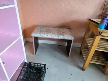 Banc fait maison