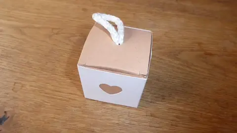 Mini boite en carton