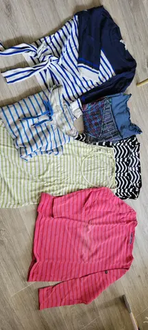 lot de r-shirts rayés et marinières 36 ou 38