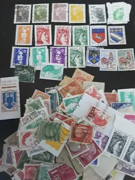 lot de timbres français