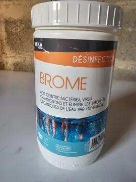 Brome en pastilles pour spa ou piscine
