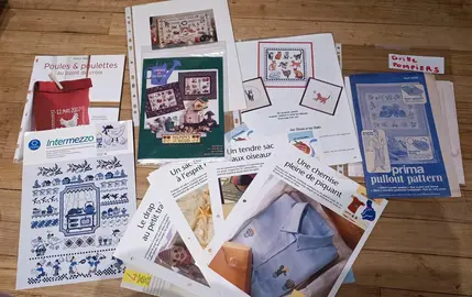 livre, fiches point compté