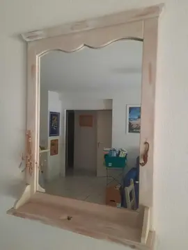 miroir beige