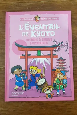 Livre de jeu enfant L'éventail de Kyoto