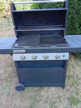 plancha au gaz