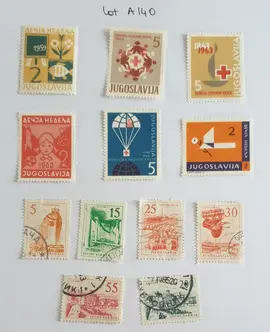 Lot A140 Timbres de Yougoslavie 1