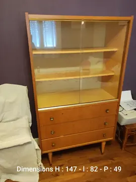 meuble vitrine