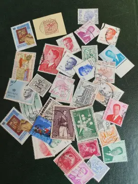 Lot de timbres Belgique