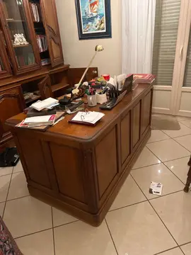 bureau en merisier