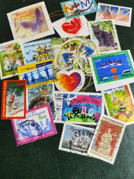 lot unique timbres Français 1999
