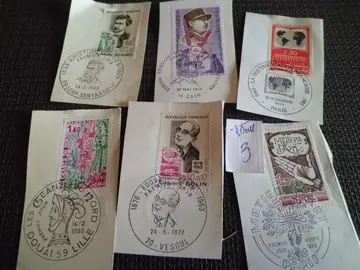 LOT 3 TIMBRES 1 ER JOUR