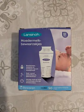 sachets de conservation de lait maternel