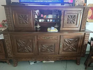 buffet Vaisselier bois massif