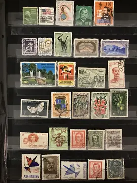 timbres du MONDE - 16-01